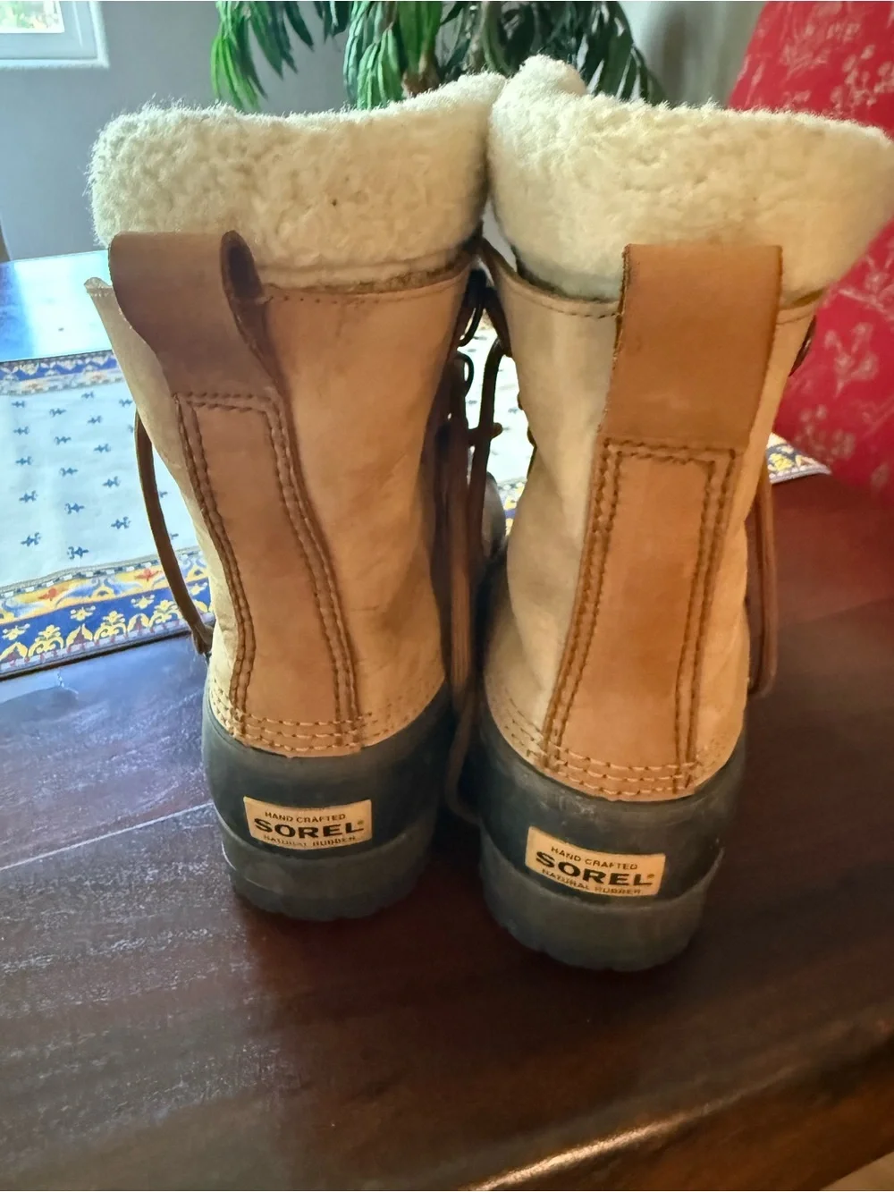 Sorel shoe interior